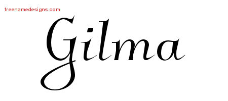 Elegant Name Tattoo Designs Gilma Free Graphic