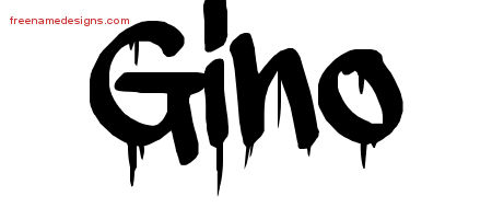 Graffiti Name Tattoo Designs Gino Free