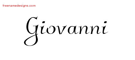 Elegant Name Tattoo Designs Giovanni Download Free
