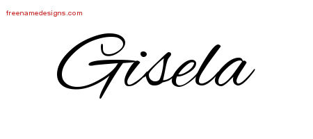 Cursive Name Tattoo Designs Gisela Download Free
