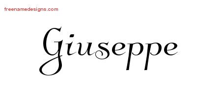 Elegant Name Tattoo Designs Giuseppe Download Free