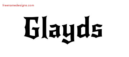 Gothic Name Tattoo Designs Glayds Free Graphic