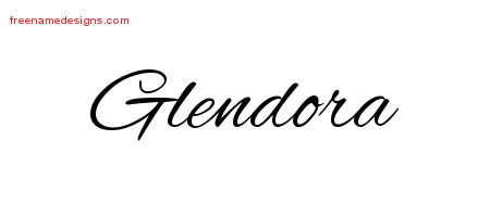 Cursive Name Tattoo Designs Glendora Download Free