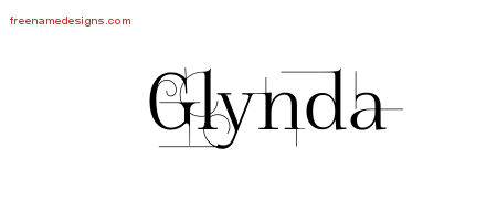 Decorated Name Tattoo Designs Glynda Free