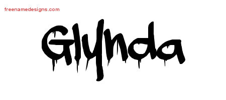 Graffiti Name Tattoo Designs Glynda Free Lettering