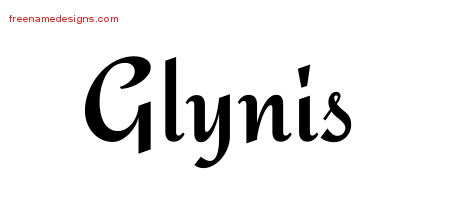Calligraphic Stylish Name Tattoo Designs Glynis Download Free