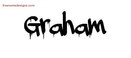 Graffiti Name Tattoo Designs Graham Free