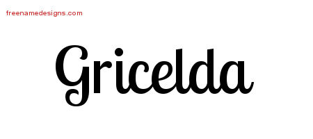 Handwritten Name Tattoo Designs Gricelda Free Download