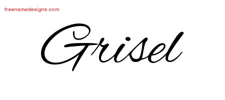 Cursive Name Tattoo Designs Grisel Download Free