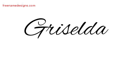 Cursive Name Tattoo Designs Griselda Download Free