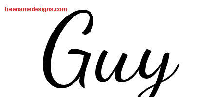 Lively Script Name Tattoo Designs Guy Free Download