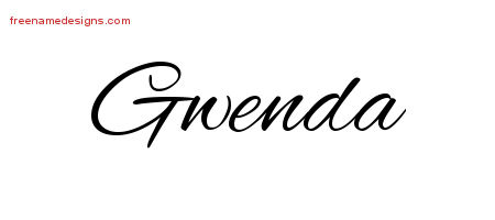 Cursive Name Tattoo Designs Gwenda Download Free