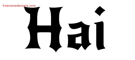 Gothic Name Tattoo Designs Hai Download Free