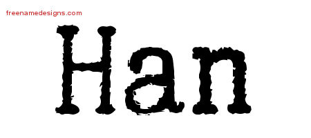 Typewriter Name Tattoo Designs Han Free Download