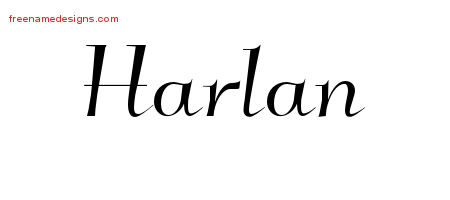 Elegant Name Tattoo Designs Harlan Download Free