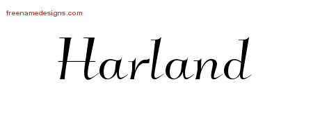 Elegant Name Tattoo Designs Harland Download Free