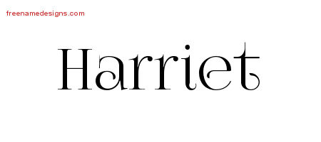 Vintage Name Tattoo Designs Harriet Free Download