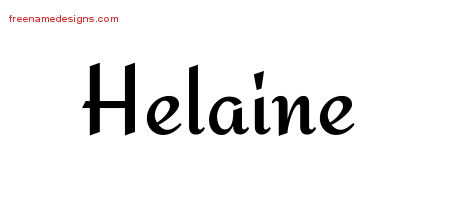 Calligraphic Stylish Name Tattoo Designs Helaine Download Free