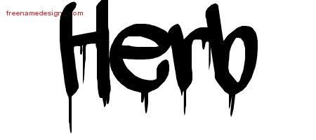 Graffiti Name Tattoo Designs Herb Free