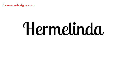 Handwritten Name Tattoo Designs Hermelinda Free Download