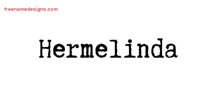 Typewriter Name Tattoo Designs Hermelinda Free Download