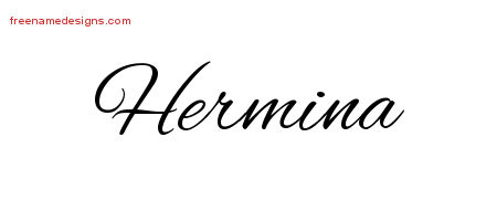 Cursive Name Tattoo Designs Hermina Download Free