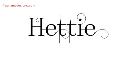 Decorated Name Tattoo Designs Hettie Free