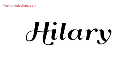 hilary Archives - Free Name Designs