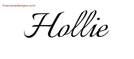 Calligraphic Name Tattoo Designs Hollie Download Free