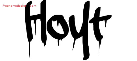 Graffiti Name Tattoo Designs Hoyt Free