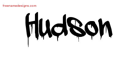 Graffiti Name Tattoo Designs Hudson Free