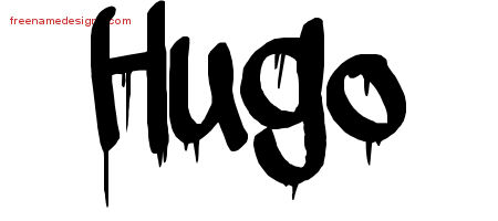 Graffiti Name Tattoo Designs Hugo Free