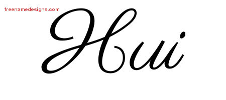 Classic Name Tattoo Designs Hui Graphic Download