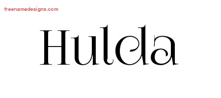 Vintage Name Tattoo Designs Hulda Free Download Vintage Name Tattoo Designs Hulda Free Download