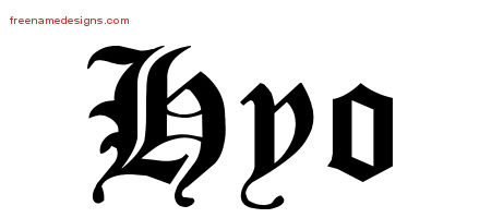 Blackletter Name Tattoo Designs Hyo Graphic Download