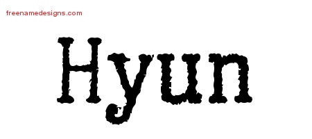 Typewriter Name Tattoo Designs Hyun Free Download