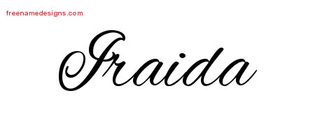 Cursive Name Tattoo Designs Iraida Download Free