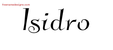 Elegant Name Tattoo Designs Isidro Download Free
