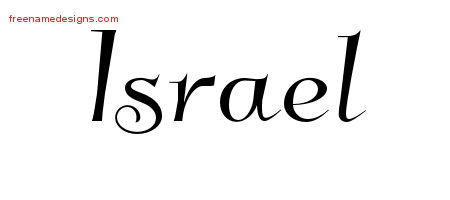 Elegant Name Tattoo Designs Israel Download Free