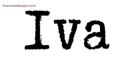 Typewriter Name Tattoo Designs Iva Free Download