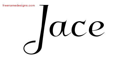 Elegant Name Tattoo Designs Jace Download Free
