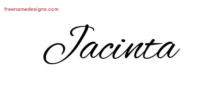 Cursive Name Tattoo Designs Jacinta Download Free