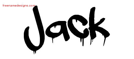 Graffiti Name Tattoo Designs Jack Free