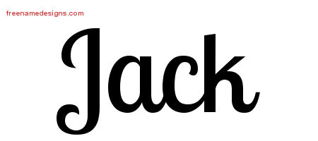 Handwritten Name Tattoo Designs Jack Free Download