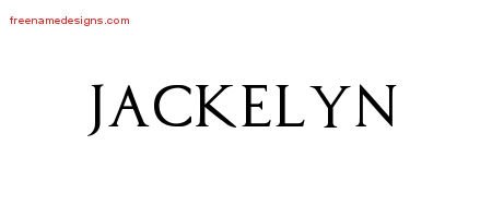 Regal Victorian Name Tattoo Designs Jackelyn Graphic Download
