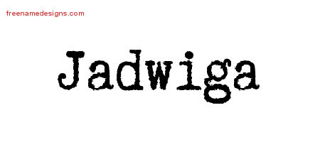 Typewriter Name Tattoo Designs Jadwiga Free Download
