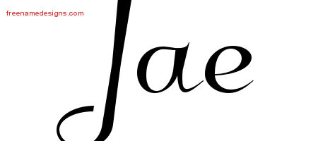 Elegant Name Tattoo Designs Jae Download Free
