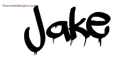 Graffiti Name Tattoo Designs Jake Free