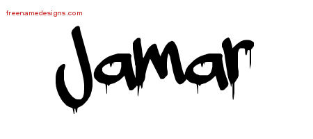 Graffiti Name Tattoo Designs Jamar Free
