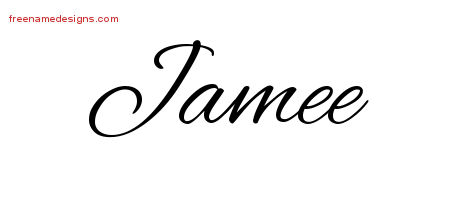 Cursive Name Tattoo Designs Jamee Download Free
